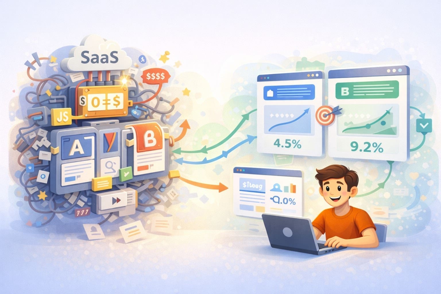 Att bygga en A/B-testplugin med Claude Code – process, problem och lösningar